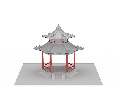 现代八角亭