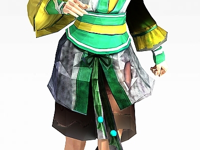现代虚拟人物 九阴真经游戏人物