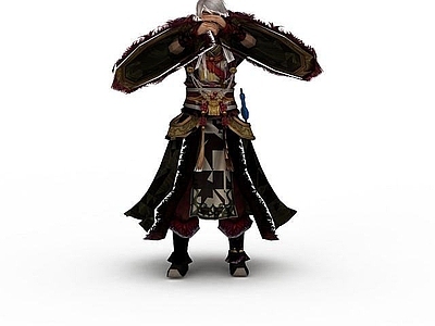 现代虚拟人物 九阴真经游戏人物