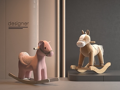 现代儿童椅 现代儿童木马