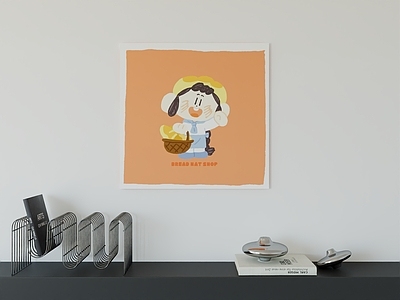 现代简约挂画 女孩房挂画 可爱挂画 男孩房挂画 儿童房挂画 卡通挂画