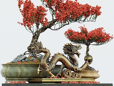 盆景 盆景 中式盆景