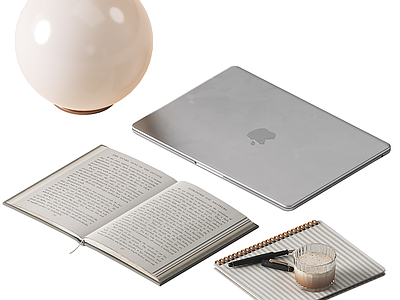 书籍 书 笔记本 报刊 笔记本电脑 台灯