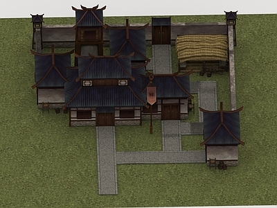 现代其他公共建筑 房子楼房