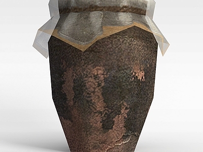 现代办公大厅 古代酿酒缸