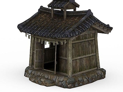 现代办公大厅 剑灵场景木屋