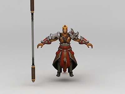 现代虚拟人物 王者荣耀男角色