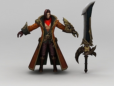 现代虚拟人物 王者荣耀男角色