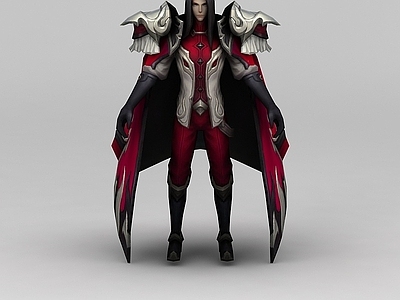 现代虚拟人物 王者荣耀游戏人物男