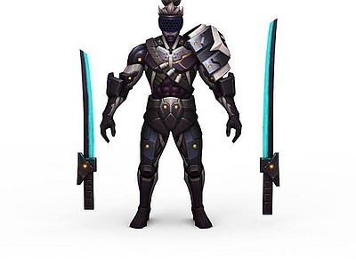 现代虚拟人物 王者荣耀游戏人物动漫角色男人战士