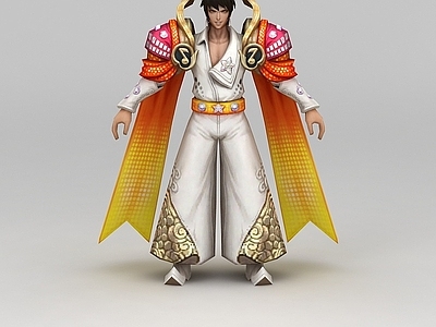 现代虚拟人物 王者荣耀角色男