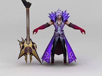 现代虚拟人物 王者荣耀男角色