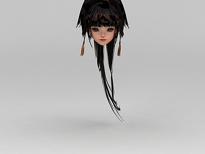 现代摆件组合 剑网三女子发型