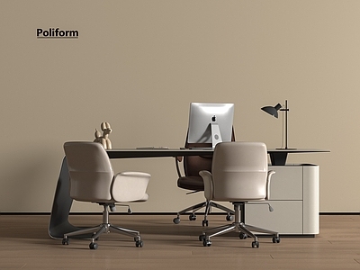 现代办公桌椅 现代办公桌椅 办公椅 班台桌 老板办公桌椅