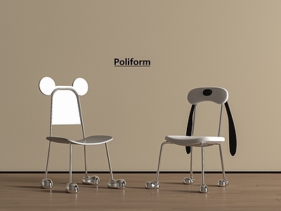 现代奶油儿童椅 现代奶油儿童椅 卡通椅 米老鼠椅子