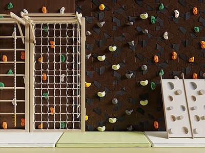 儿童器材 攀岩墙 攀爬架 攀爬网 儿童攀岩墙 儿童娱乐设施