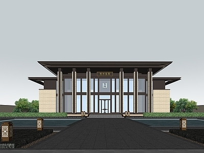 新中式小公建 售楼处 示范区