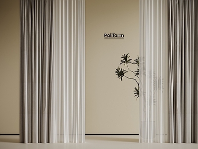 现代窗帘 现代窗帘 布帘 纱帘