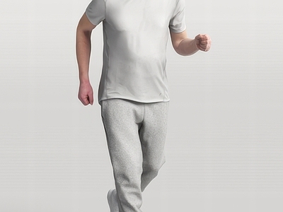 男人 人物运动男人