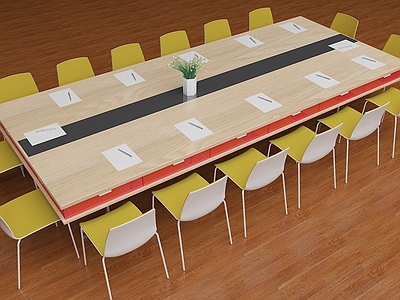 现代办公桌椅 会议桌椅 少先队部室家具