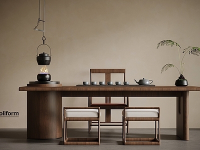 新中式茶桌椅 新中式茶桌椅 茶具