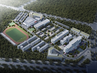 现代学校外观 现代 学校规划 中小学 大学