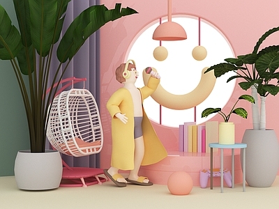 虚拟人物 人物 卡通