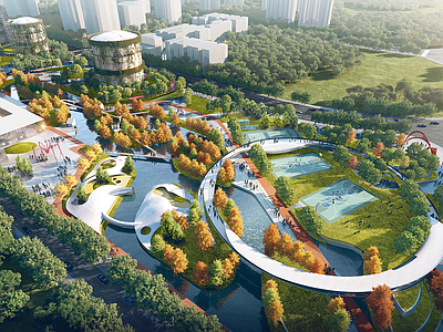 工业现代景观公园 广钢公园工业公园