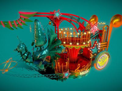 娱乐器材 中国传统游乐园车 美陈战车 音乐盒 凤凰车 卡通游乐园