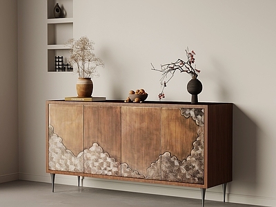中古复古玄关柜 中古复古风玄关柜 边柜
