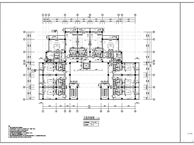 中式酒店建筑 合院酒店建筑图 施工图