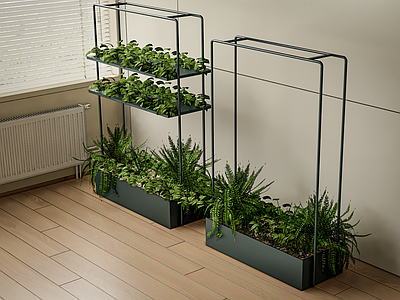 现代轻奢其他架子 花架 植物架 盆栽架 吊篮