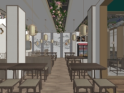新中式中餐厅 网红店 轻奢