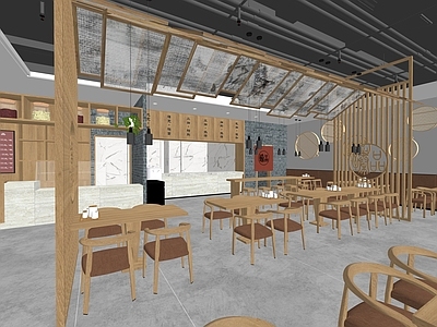 新中式现代中餐厅 网红店