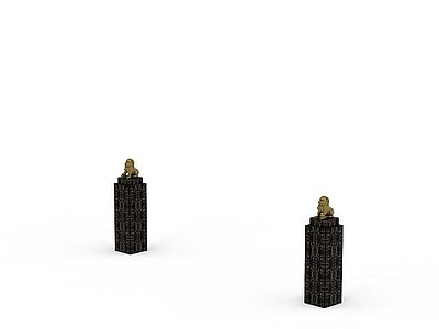 现代建筑装饰品