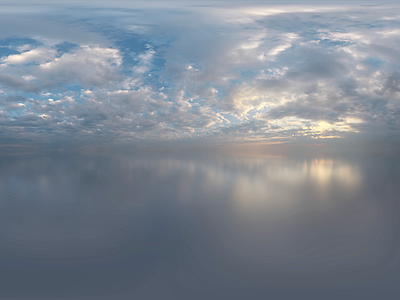现代天空HDR 8khdr 日出日落黄昏 傍晚落日余晖晚霞 多云厚云低日 全景天空hdr
