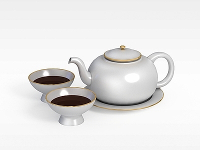 现代瓷器茶具