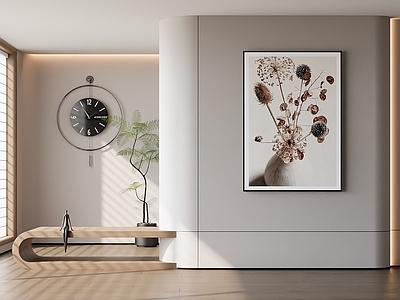 侘寂中古挂画 客厅挂画 玄关挂画 办公室挂画 茶室挂画 书房挂画