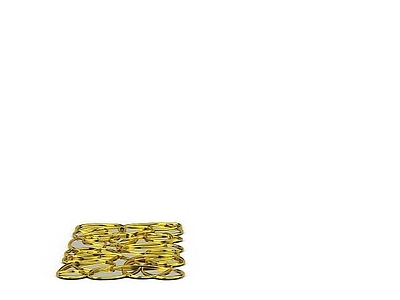 现代金色雕花墙饰装饰品