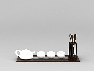 现代麻将桌 功夫茶具