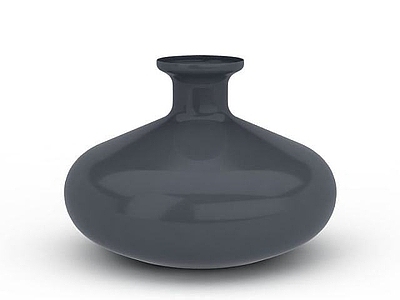 现代摆件组合 现代灰色陶瓷装饰品