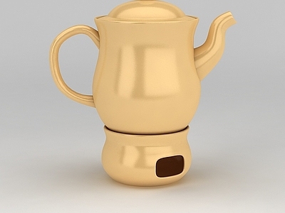 现代摆件组合 现代陶瓷茶壶茶罐