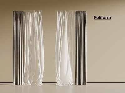 现代窗帘 现代窗帘 布帘 纱帘