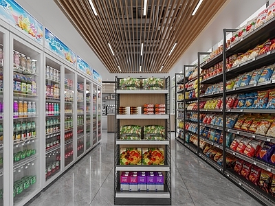 现代零食店 便利店
