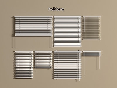 现代窗帘 现代窗帘 极简百叶帘 卷帘 百叶帘