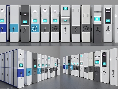 其他办公用品 智能密集柜 档案柜