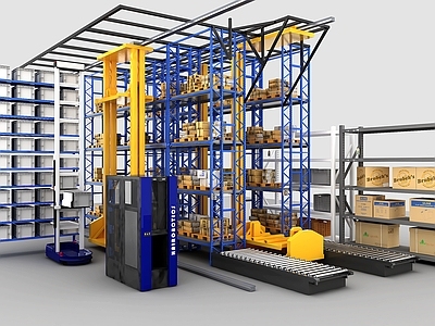 其他工业设备 智能立体库 提升机 货架