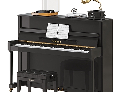 乐器 YAMAHA 现代钢琴 唱片机 留声机 雅马哈钢琴