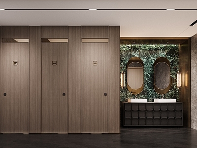 轻奢公共卫生间 轻奢公共卫生间