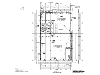 现代学校建筑 活动中心 施工图